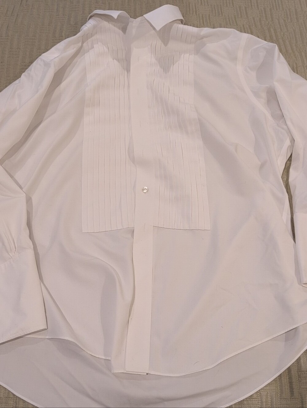 Brooks Brothers Golden Fleece Pleated Tuxedo Shirt